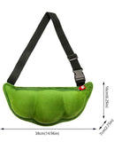 Pea Pod Crossbody Sling Bag