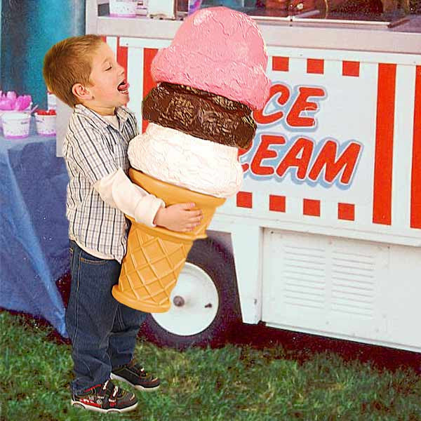 Giant Ice Cream Scooper