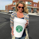 Coffee Cup Wastebasket