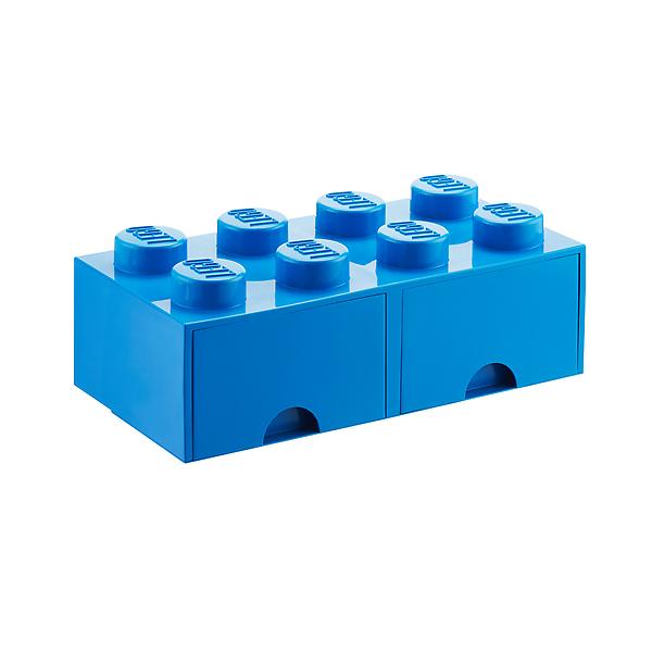 Blue Lego Storage Brick –