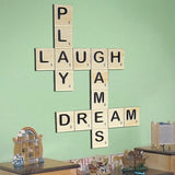 Wooden Letter Tiles