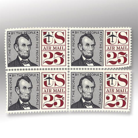 Lincoln Air Mail Stamp