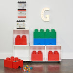 Red Lego Storage Block